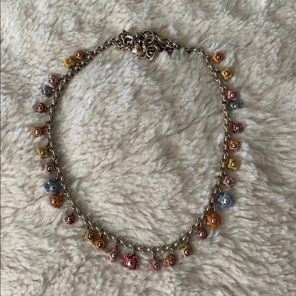Brighton Adjustable Flower Necklace. EUC - Picture 11 of 11